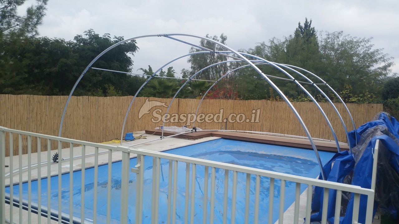 Pool Cover10.8x4.9x2.6 Setup10