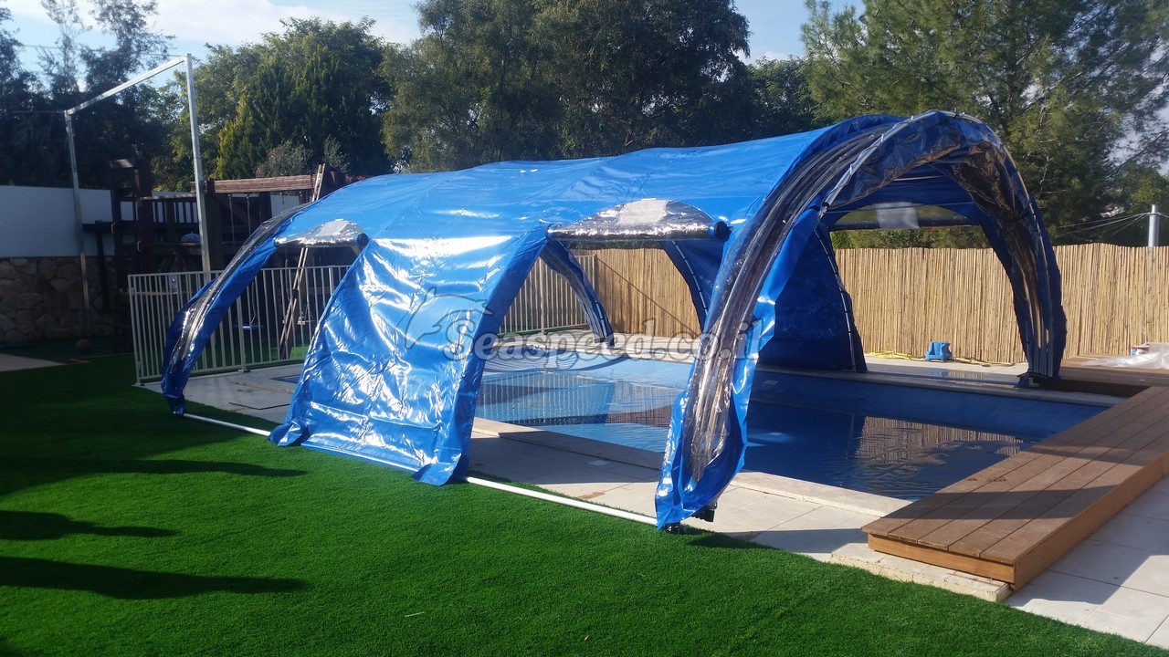 Pool Cover10.8x4.9x2.6 Setup15