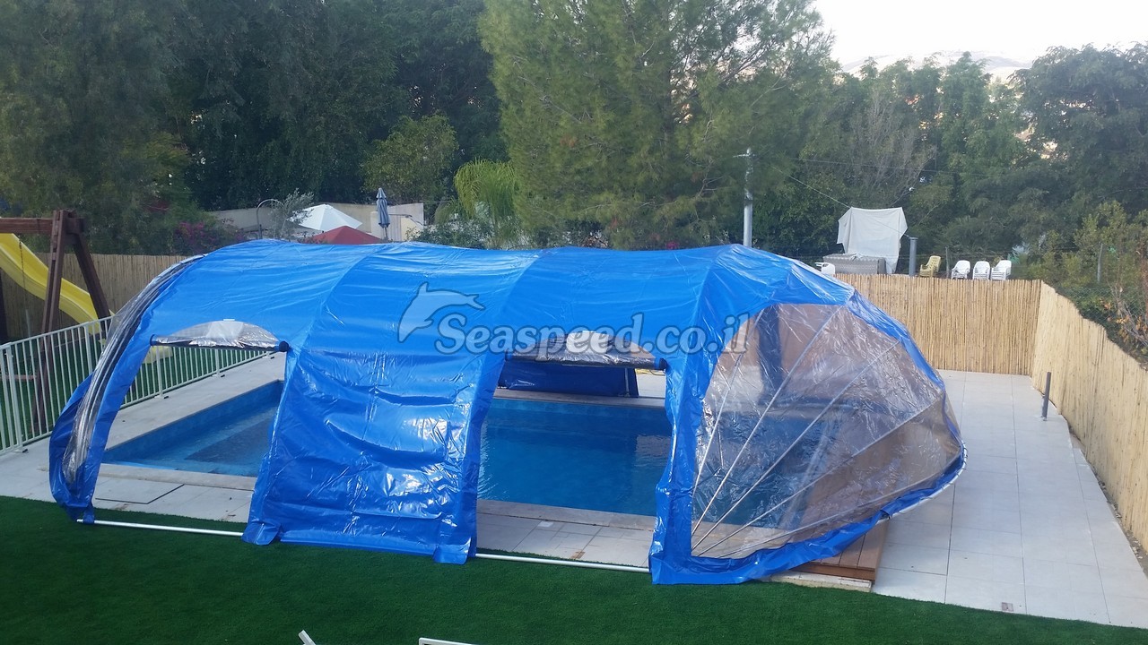 Pool Cover10.8x4.9x2.6 Setup44