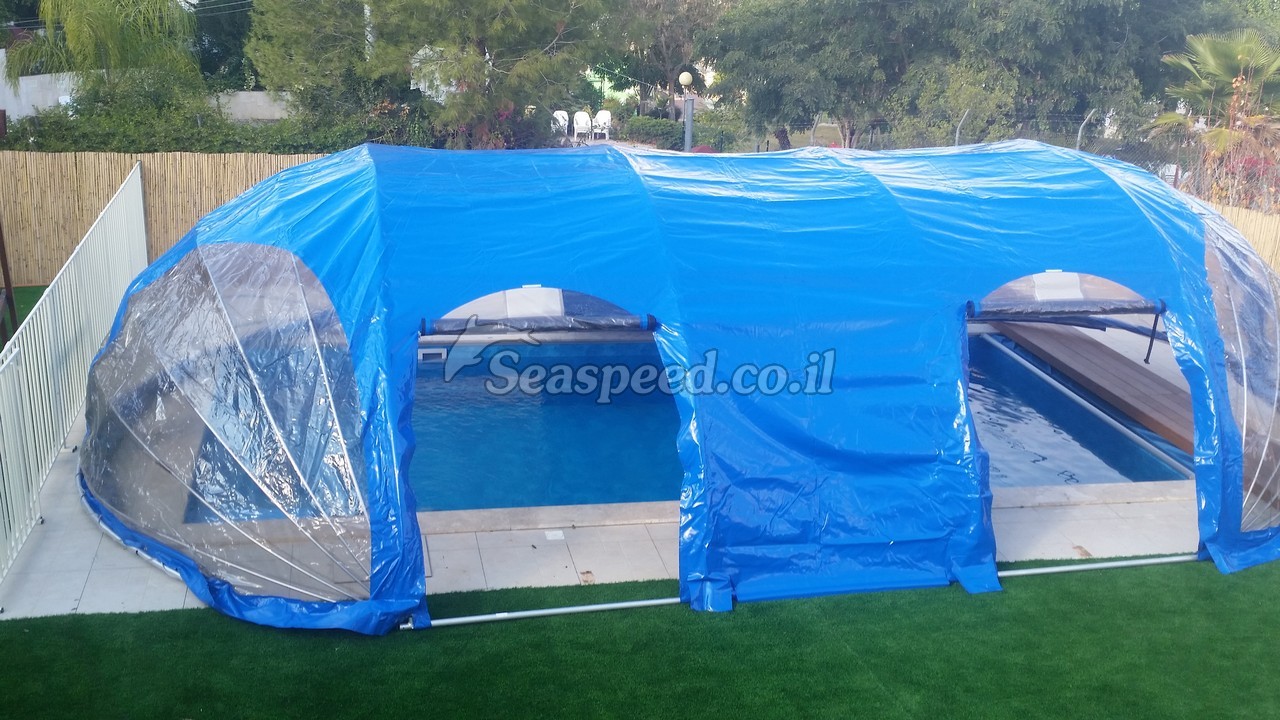 Pool Cover10.8x4.9x2.6 Setup50