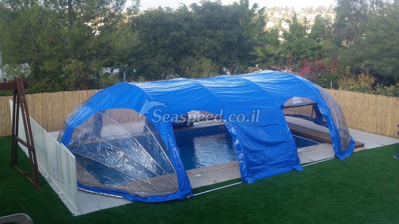 Pool Cover10.8x4.9x2.6 Setup54