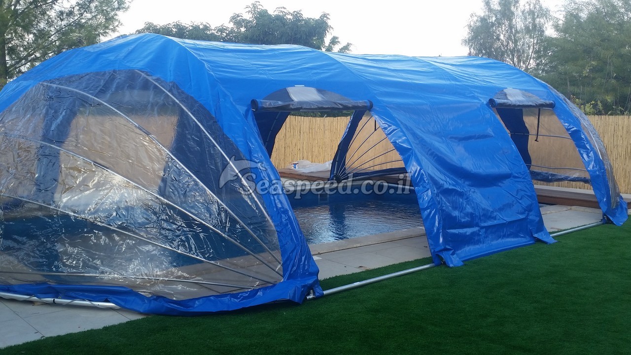 Pool Cover10.8x4.9x2.6 Setup55