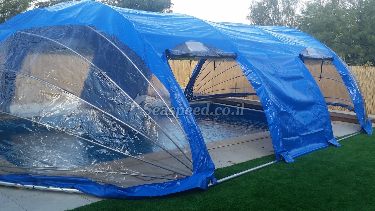 Pool Cover10.8x4.9x2.6 Setup58