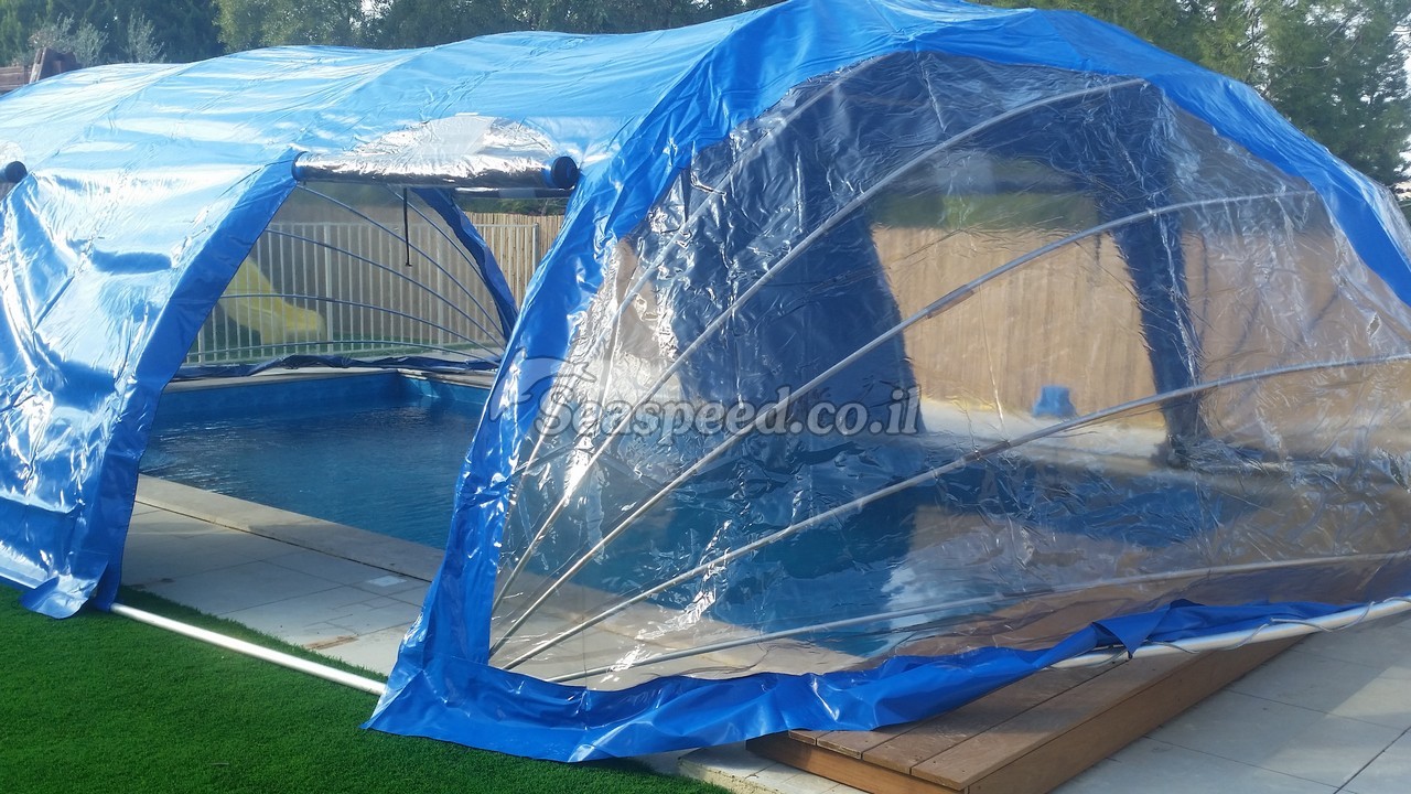 Pool Cover10.8x4.9x2.6 Setup60