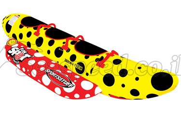FunSpot Torpedo 3 בננה לשלושה רוכבים