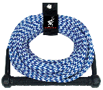 חבל סקי wakeboarding kneeboarding באורך 22.5 מטר עם ידית מעוצבת 
