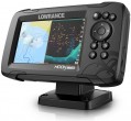 Lowrance Hook Reveal 5 מגלה דגים משולב ג'י פי אס מתקדם עם מסך צבעוני כולל תפריט מלא בעברית