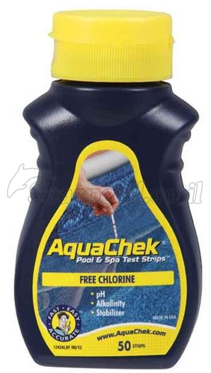 ערכה לבדיקת מים מתקדמת AquaChek 4-Way Pro 50