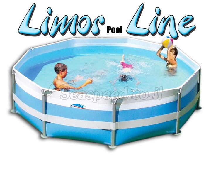 בריכת שחייה עגולה מדגם Limor Pool Line 360X100