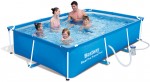 בריכת שחייה Bestway Splash Frame Pool 259x170x61 כולל משאבה 