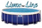 בריכת שחייה עגולה מדגם Limor Pool Line 330X100