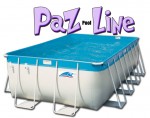 בריכת שחייה מלבנית מדגם Paz Pool Line 376X246X132