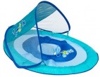 גלגל צף מתנפח לילדים כולל ציליה לבריכה Baby Spring Float Sun Canopy 