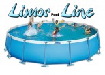 בריכת שחייה עגולה מדגם Limor Pool Line 670X130