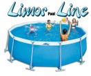 בריכת שחייה עגולה מדגם Limor Pool Line 516X130