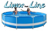 בריכת שחייה עגולה מדגם Limor Pool Line 320X75