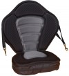 כיסא דה לוקס גב גבוה עם ריפוד גבוה בתחתית משענת מתכוננת לקייק מדגם APEX-1 ריפודי ג'ל מוצק בגב המושב ובתחתית כולל מייצבים במשענת הגב