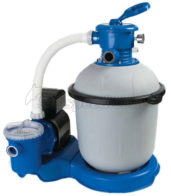 מסנן חול מתוצרת INTEX כולל משאבה בהספק 1.0 כ"ס מק"ט 56671