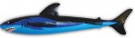 כריש צולל וצף על פני המים משחק זריקה לבריכה DIVE 'N GLIDE SHARK