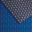 כיסוי צף Silver Blue Geobbuble  700 מיקרון סולארי כהה עם בועות אוויר בצורת שמיניות   
