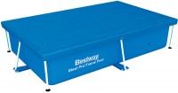 כיסוי עליון לבריכת עמודים מלבנית במידות 239X150 ס"מ תוצרת Bestway