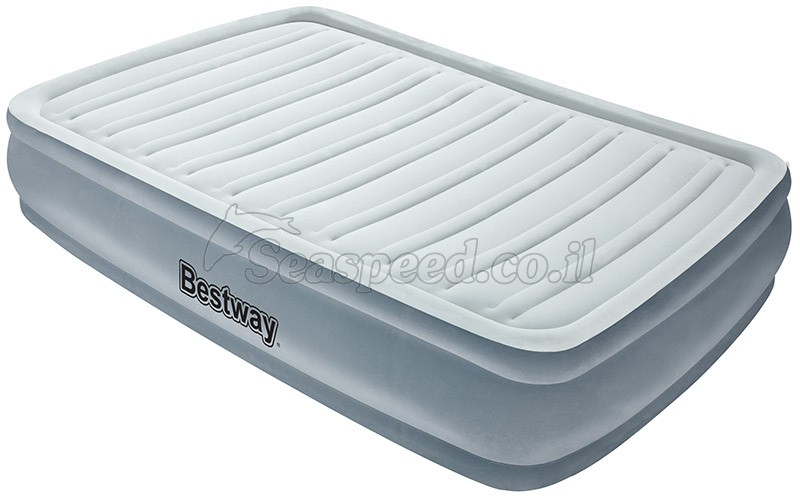 מזרון פרימיום זוגי תוצרת Bestway כולל משאבת ניפוח אוויר חשמלית דגם 67530