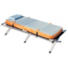 מיטת שדה מתקפלת איכותית מאלומיניום הכוללת תיק מזרון כרית עם ציפוי ומשאבת לניפוח אוויר