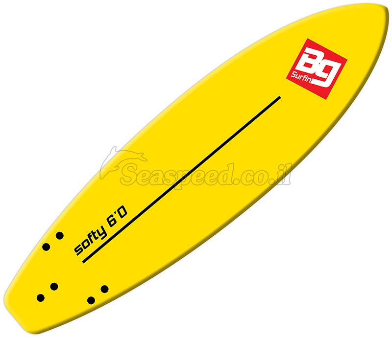 גלשן גלים סופטי באורך 183 ס"מ בנפח 45 ליטר Softy EVA 6