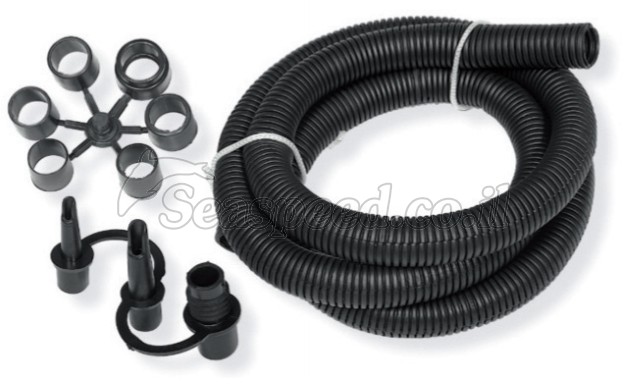 סט צינור ומתאמי ניפוח למשאבת ניפוח מדגם BST 12,BST 12 HP, BST 12 BATT